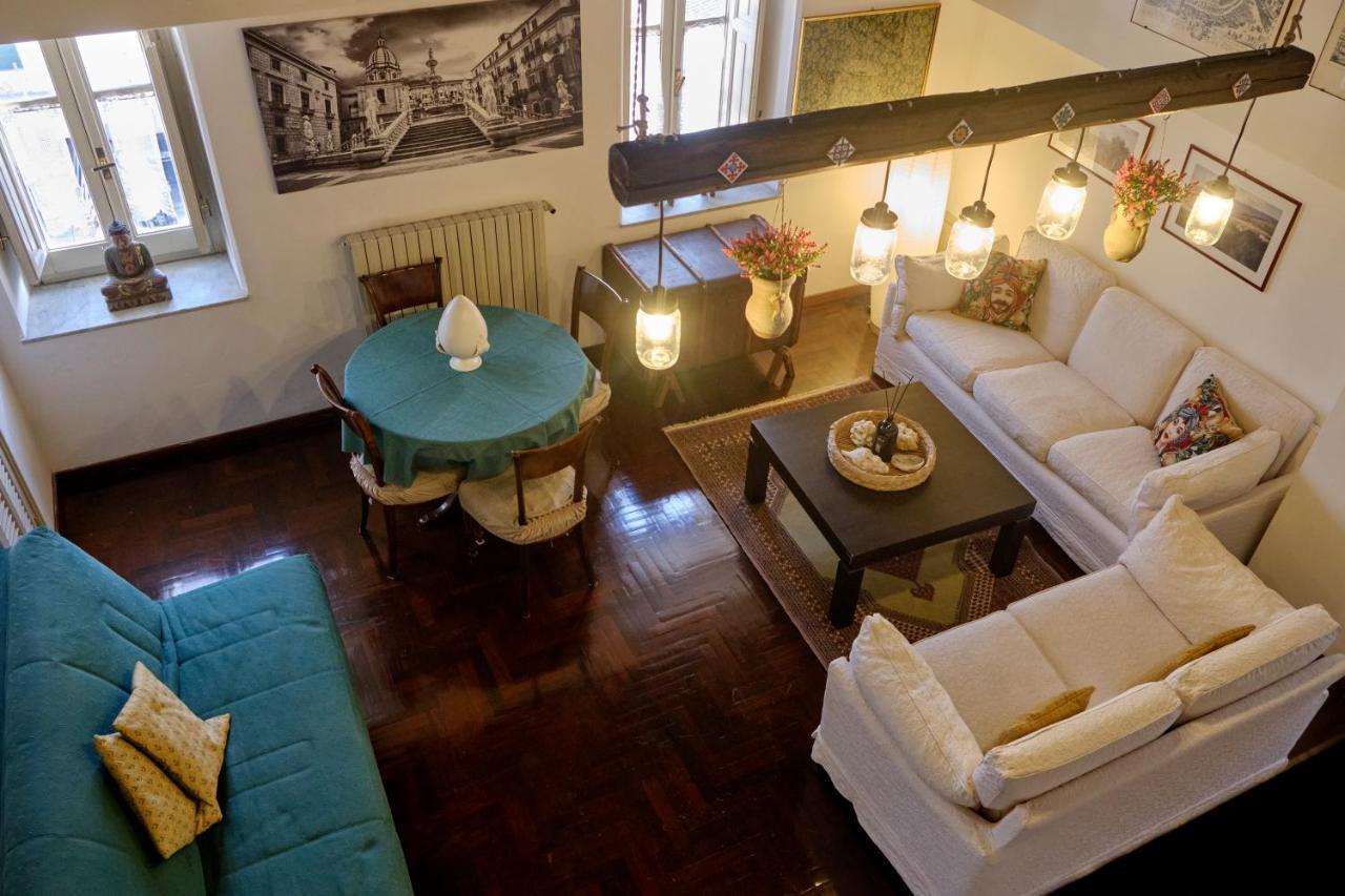 Apartamento Attico Con Terrazza Sul Porto Palermo Exterior foto